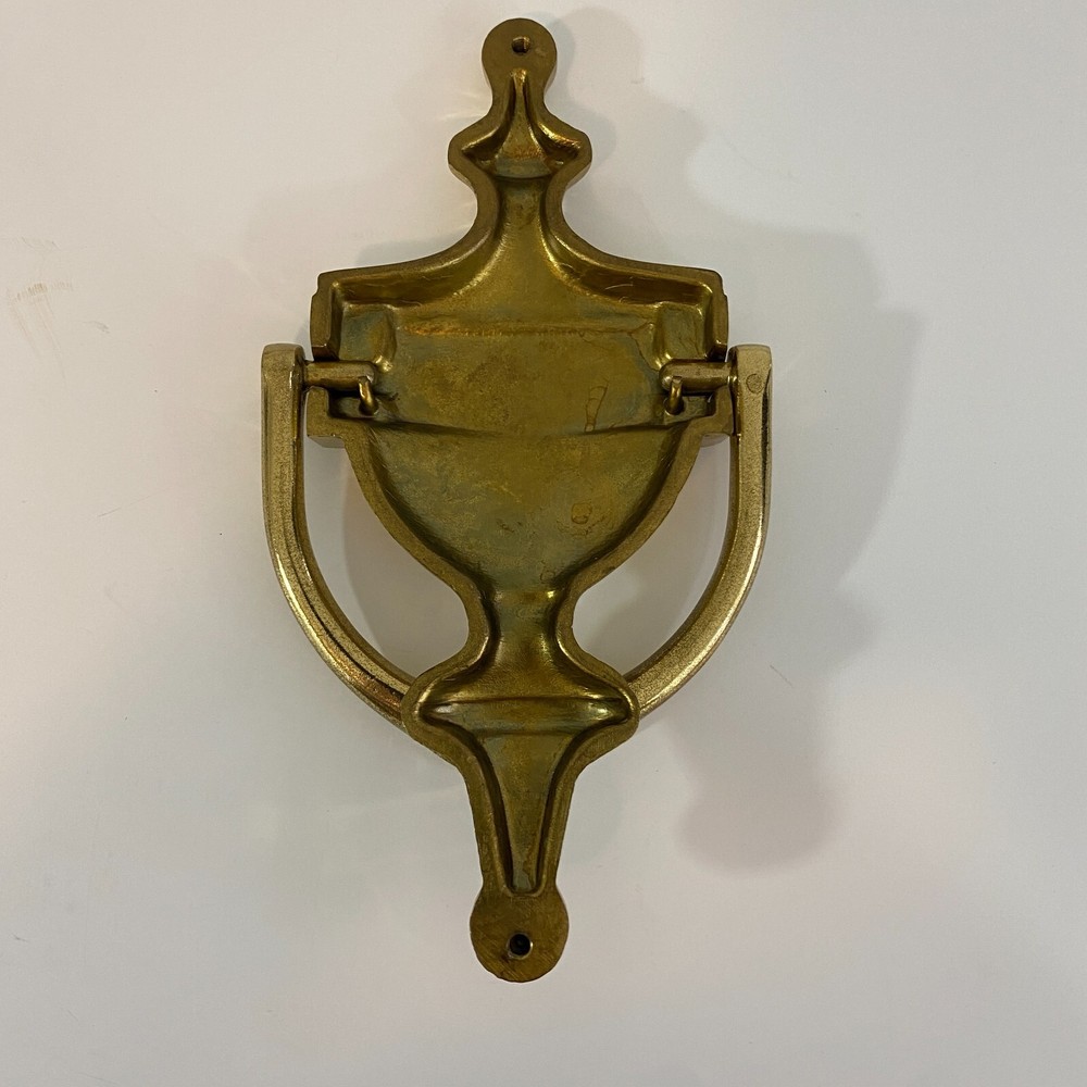 Solid Brass Door Knocker Engraved Personalized Jones's