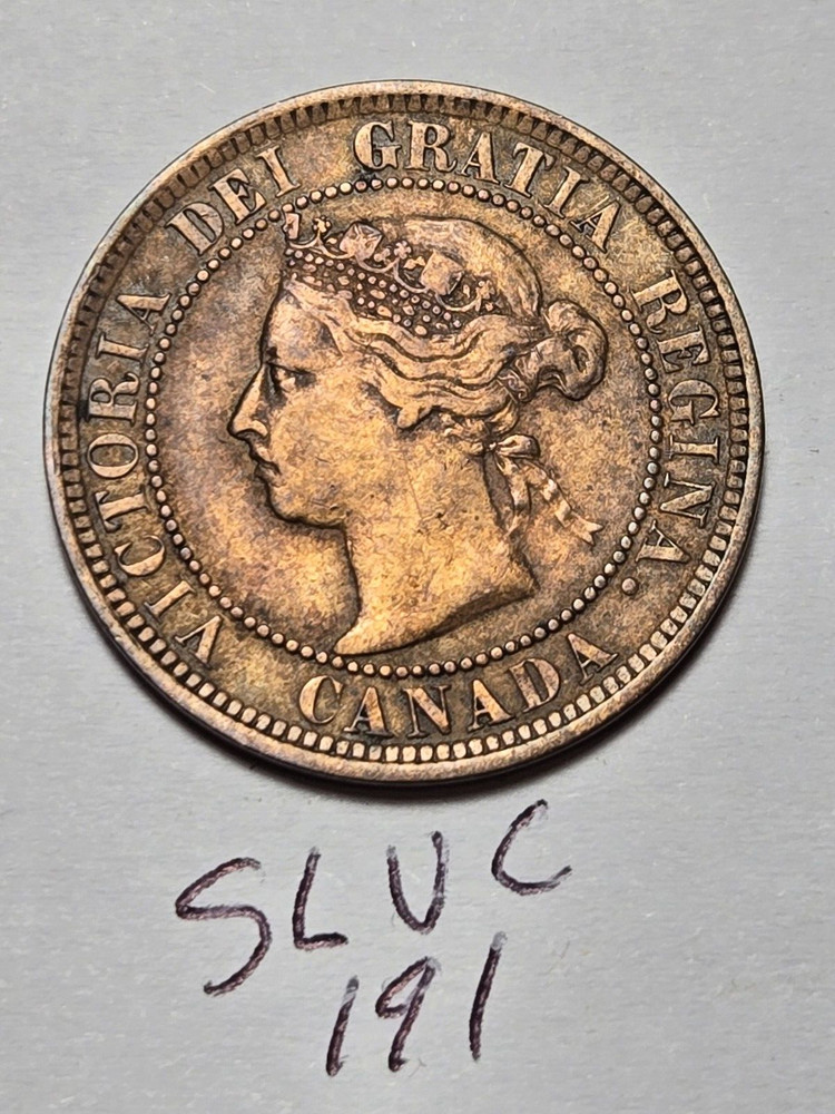 1888 Canada Large Cent Queen Victoria Item#slcv191