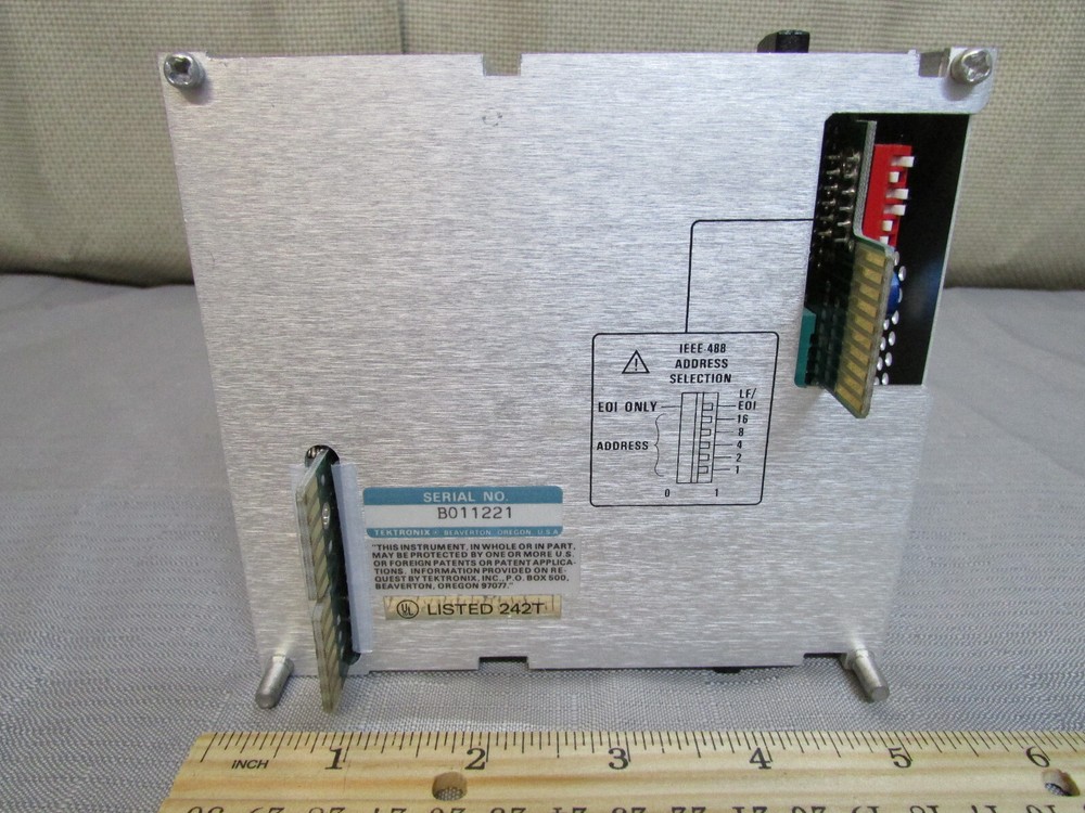 Tektronix Oscilloscope Plugin Module SI-5010 Programmable Scanner s/n B011221
