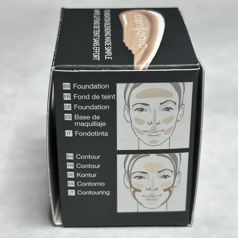 AUTHENTIC Clarisonic Sonic Foundation Brush Attachment Head New