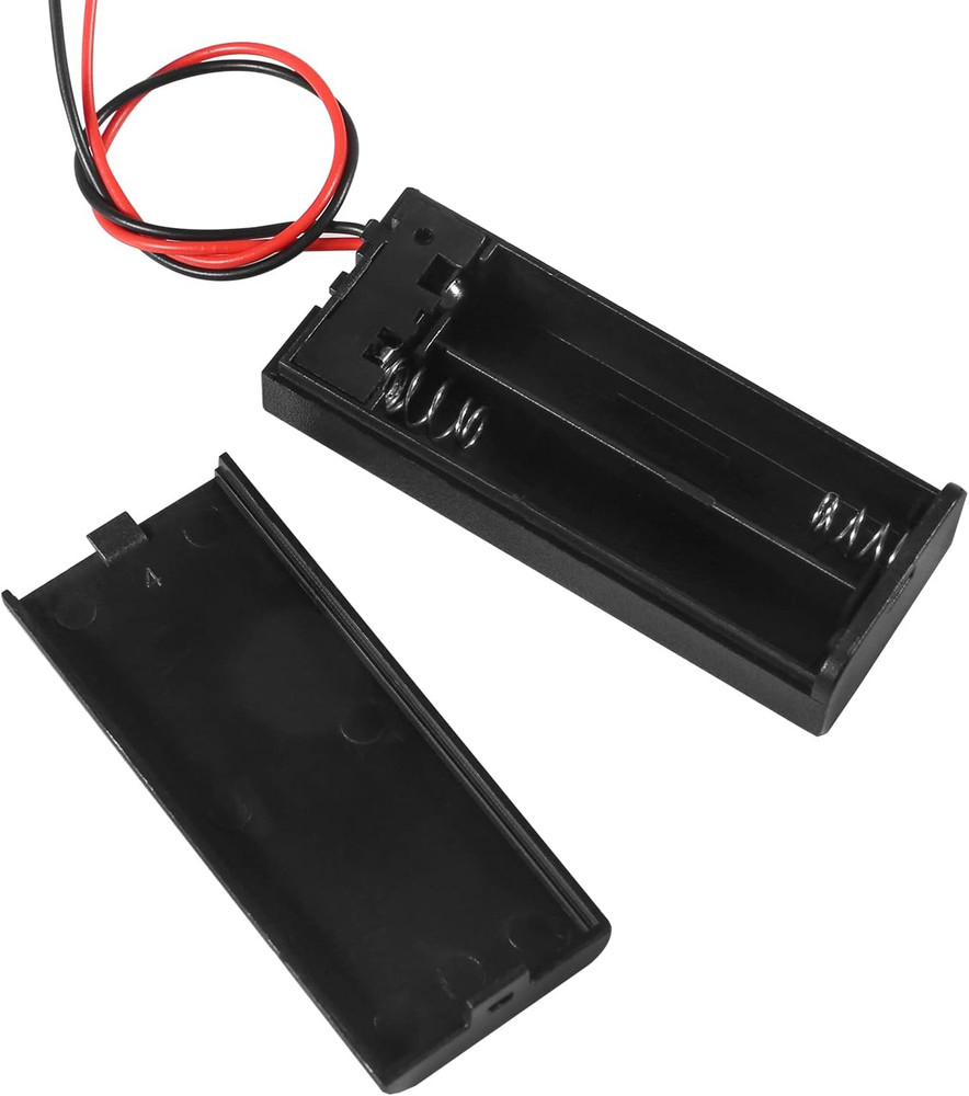 10pcs AAA Battery Holder with Switch ON Off Case Back 2 Slots