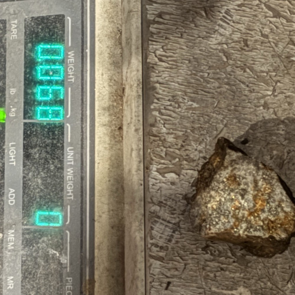 az gold sulfide ore 68g