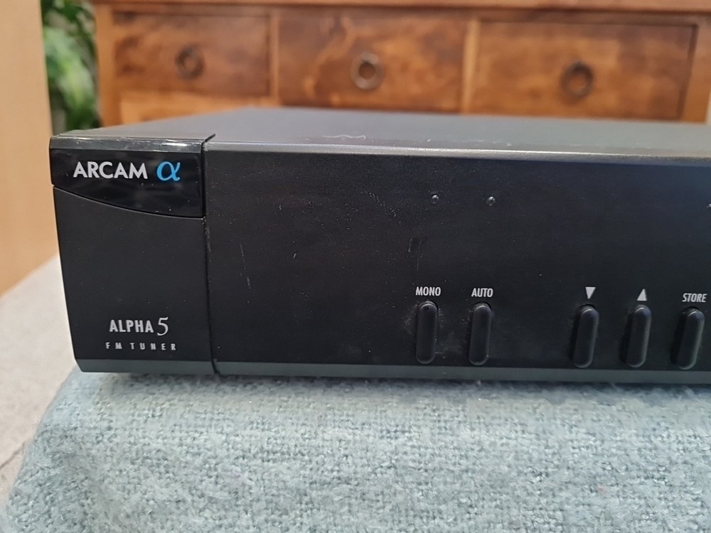 Arcam Alpha 5 Tuner FM Working Order Black