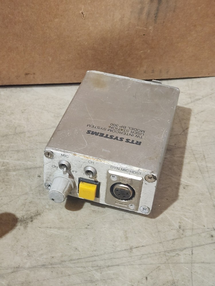 RTS TELEX TW Intercom System BP 300