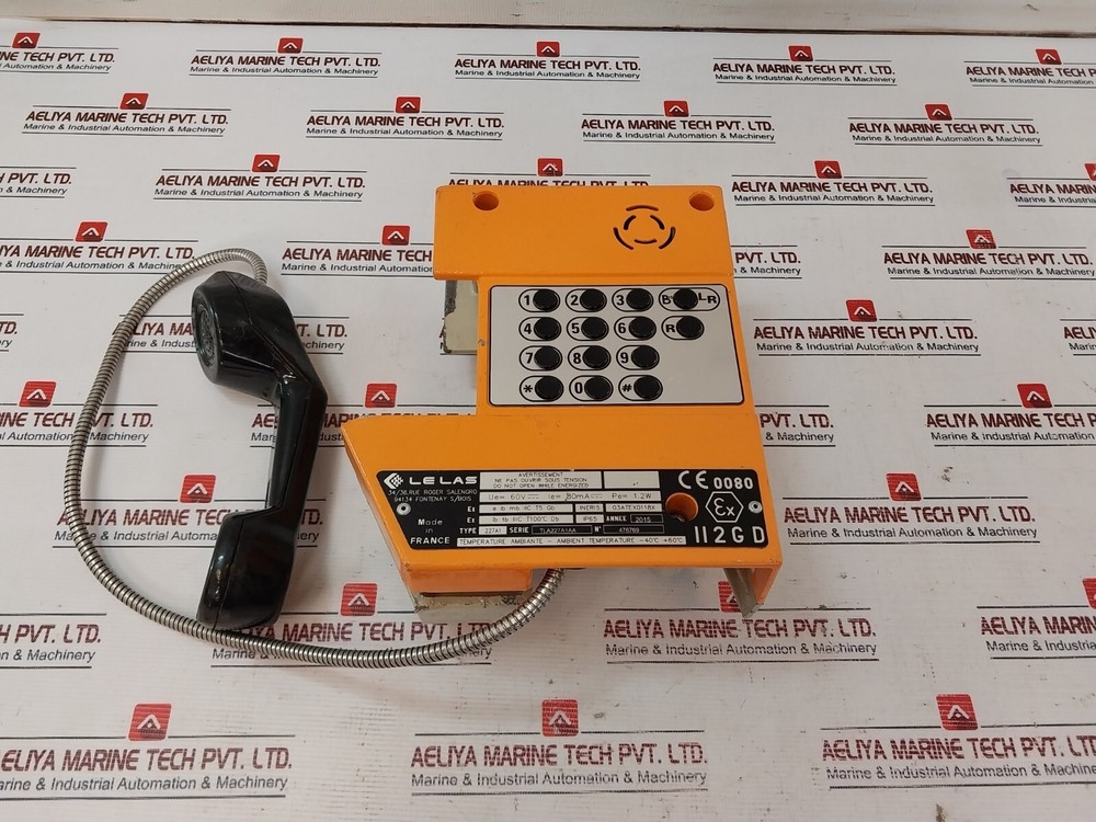 LE LAS 227A1 Explosion Proof Telephone 60V