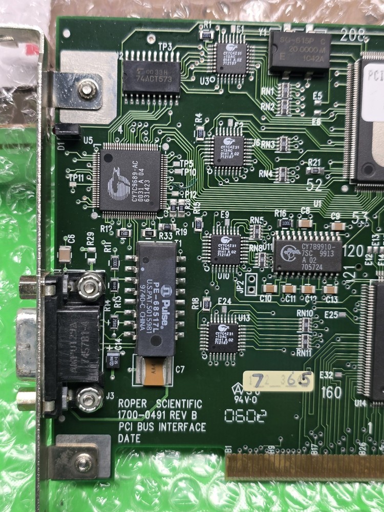 ROPER SCIENTIFIC PCI BUS INTERFACE 1700-0491 REV B