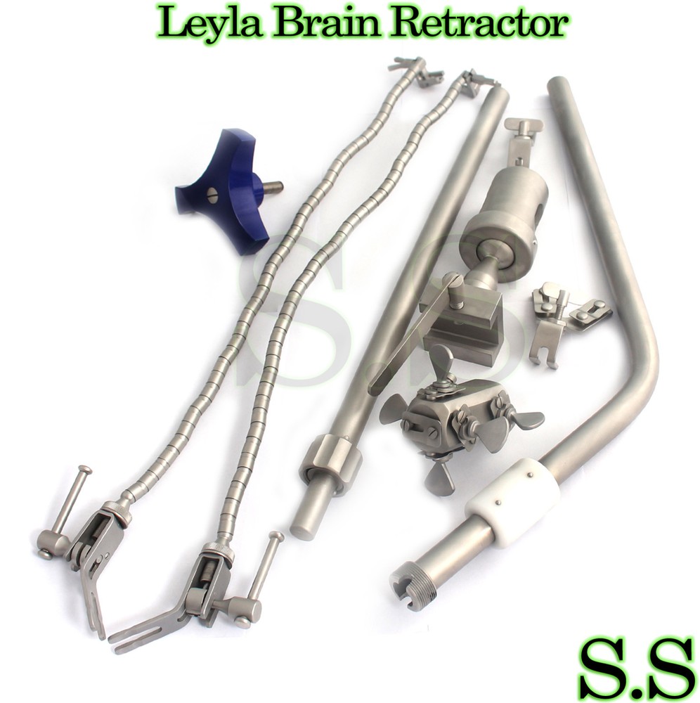 Leyla Brain Retractor With Fixation System Surgical Instruments
