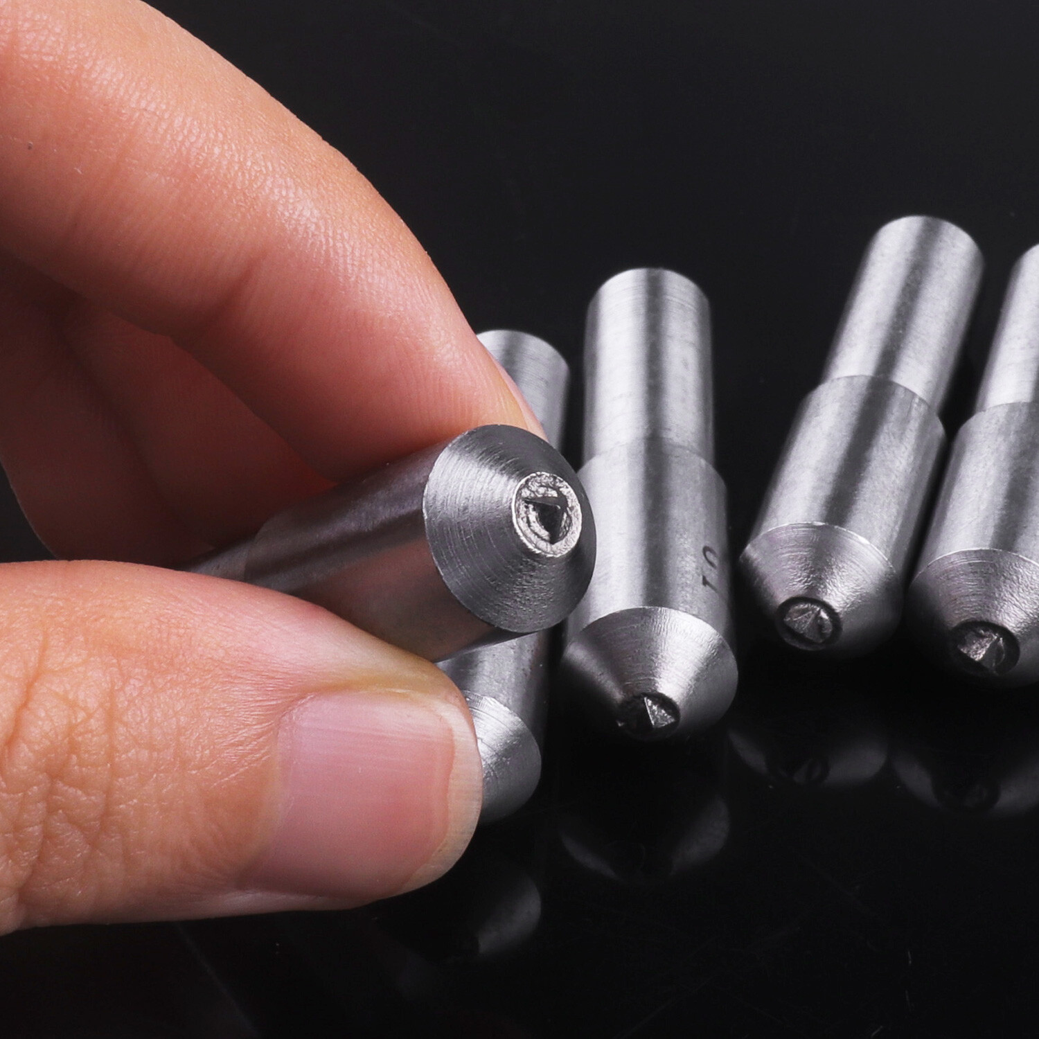 30pcs Natural Single Point Diamond Dresser Grinding Wheel Disc Dressing Pen Tool