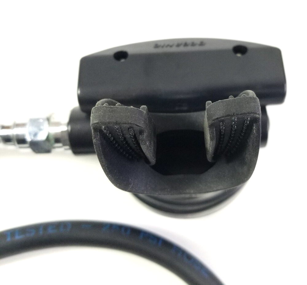 Oceanic Alpha Primary or Octo Second 2nd Stage Regulator Scuba Dive Black NICE!