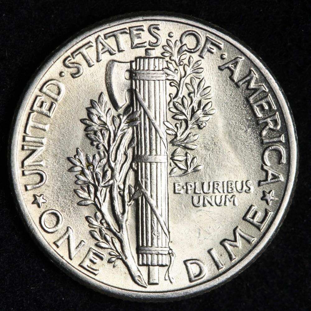 1944 Mercury Silver Dime GEM BU *UNCIRCULATED* MS E233 AJH