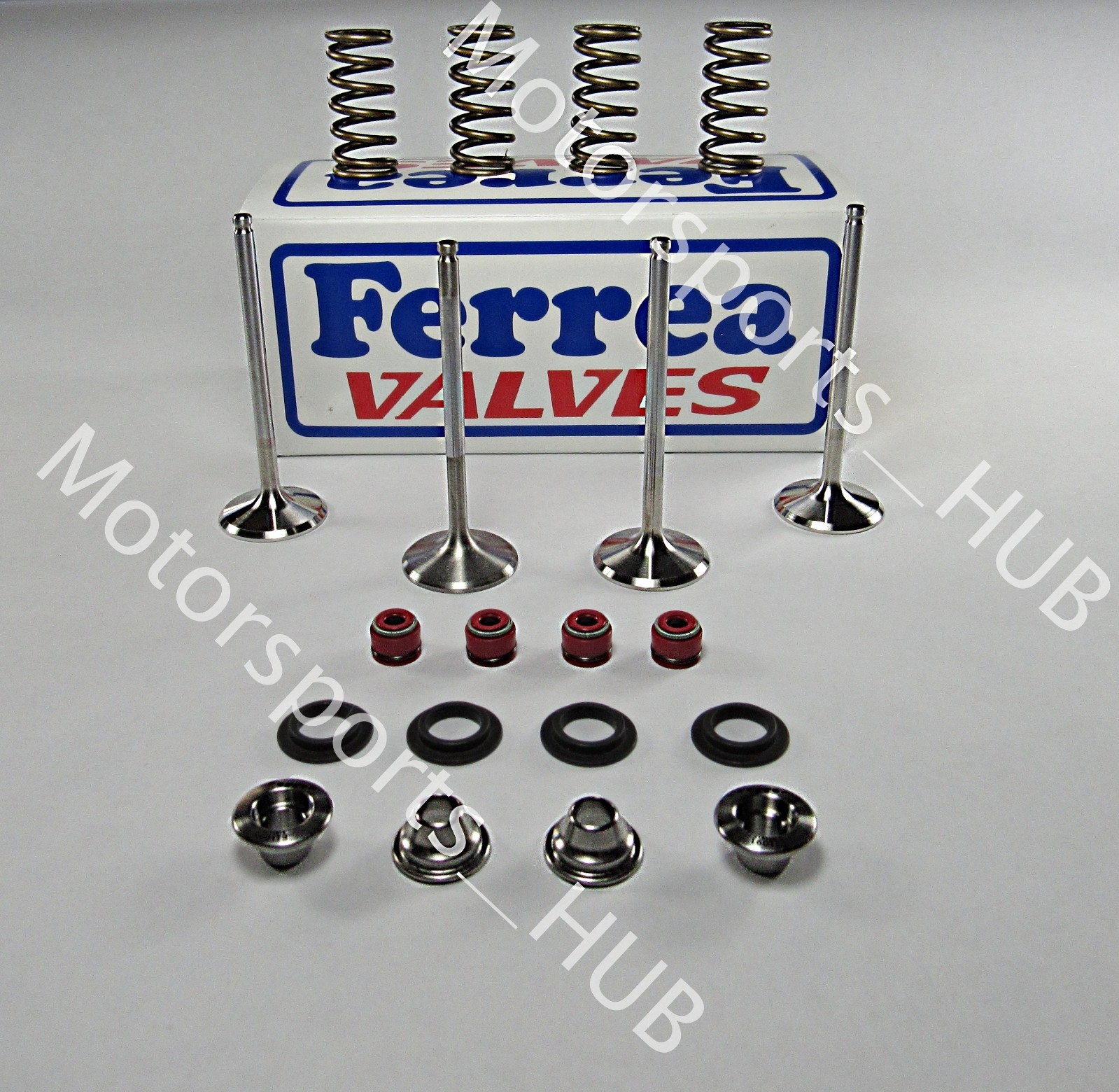 '06+ Honda TRX450R/ER Ferrea Intake/Exhaust Valves, Spring Kit, Seals, OEM Size