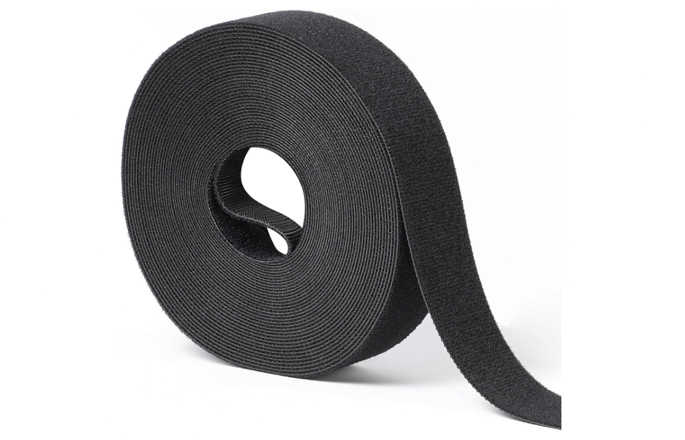 1 in X 30 Ft Hook and Loop Roll | Double-Sided Strips, Self-Gripping Straps | Re