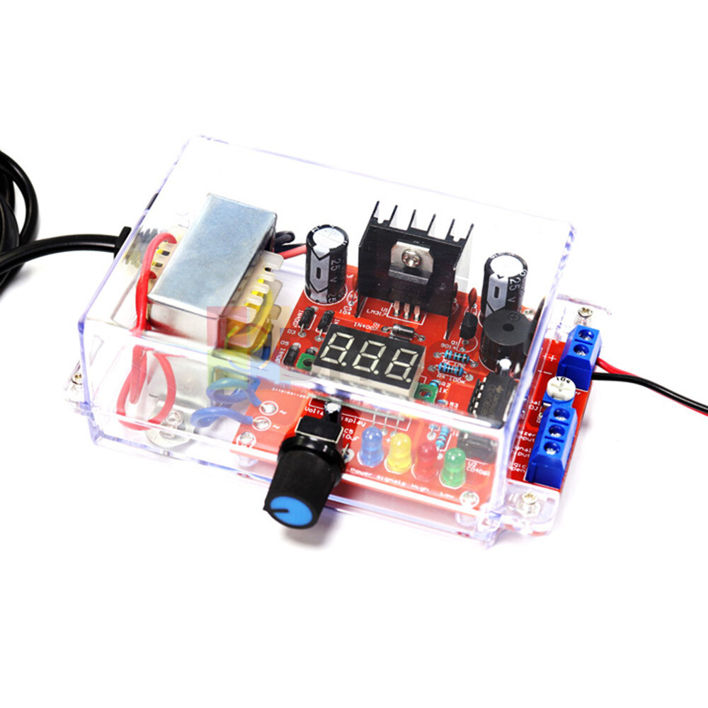 LM317 Adjustable Voltage Regulator Kit DC Power Supply DIY Electronic Parts