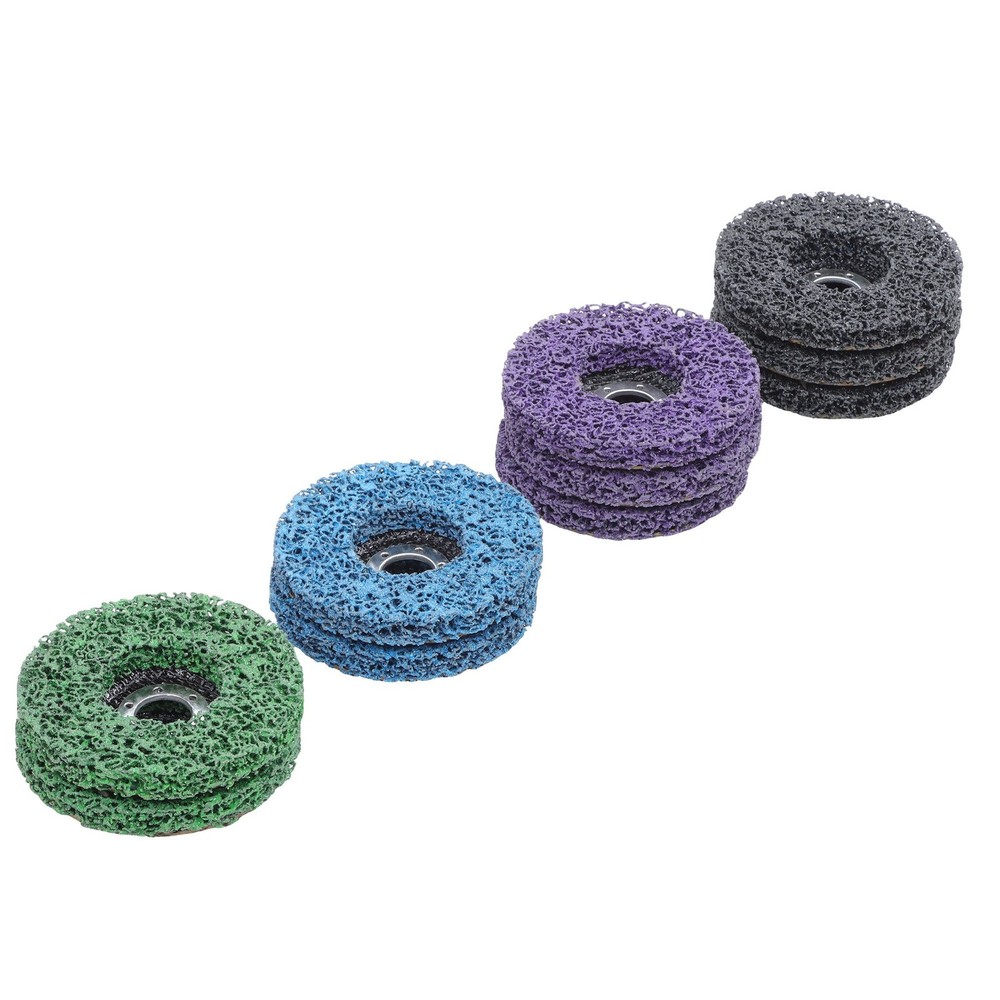 10 Pack 4-1/2"x7/8" Diamond Discs 4 Types Paint Stripper Discs for Angle Grinder