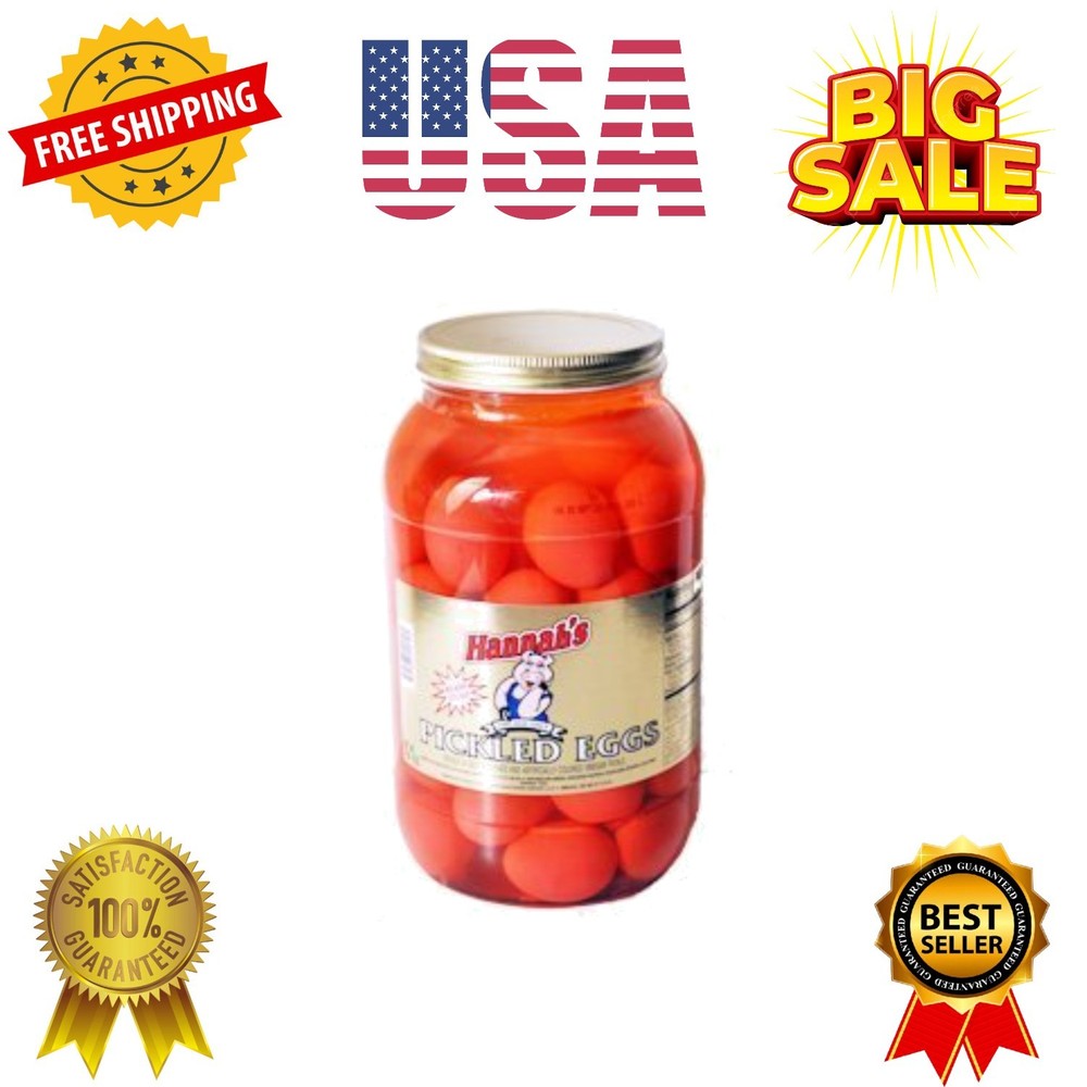 Pickled Eggs 46 ct. Gallon Jar