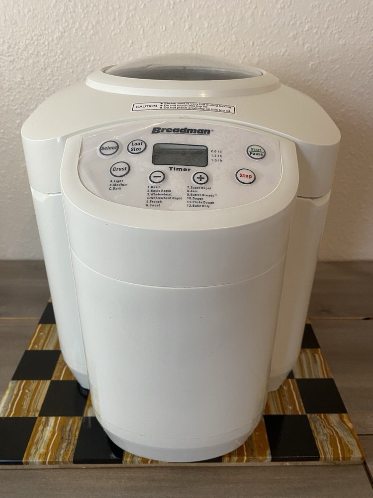 Breadman TR555LC Cool Touch Automatic Bread Baker Maker Machine 1.5lbs