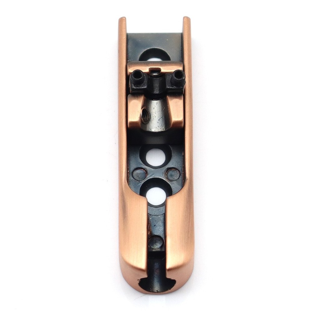 6-String Bass Bridge Individual Bridge Tailpiece Single String Bridge Red Copper