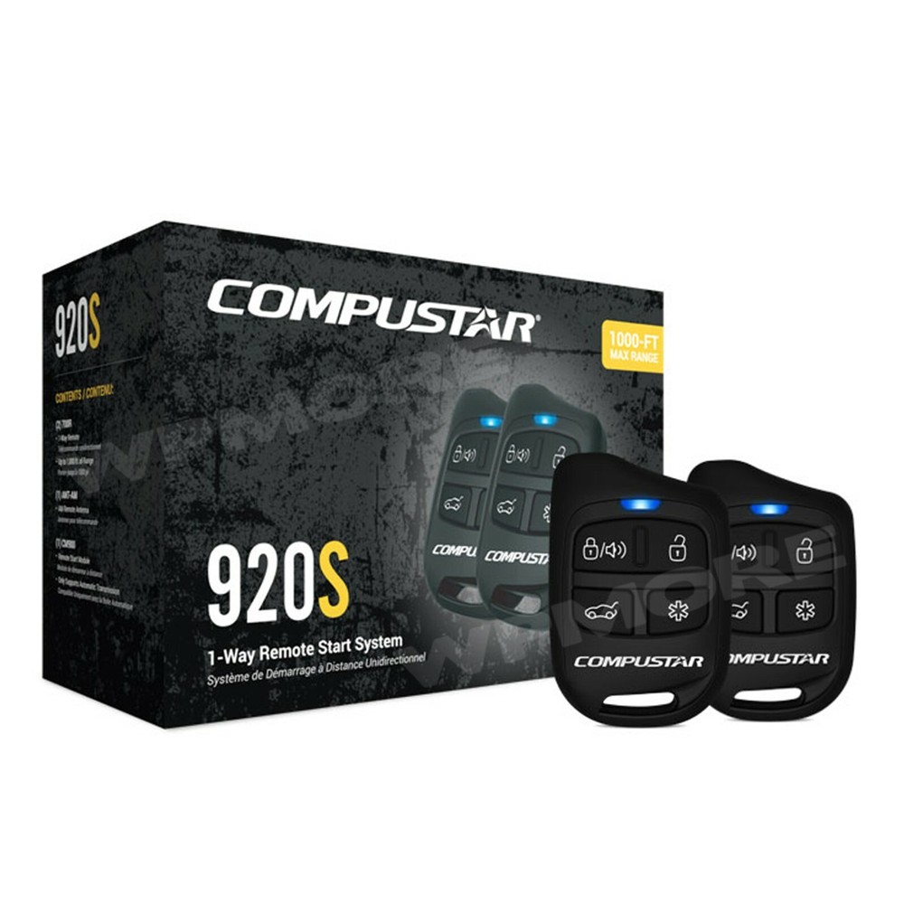 Compustar CS1900-S 2-Way 3000-FT LED Remote Start + iDatalink BLADE-AL Bypass