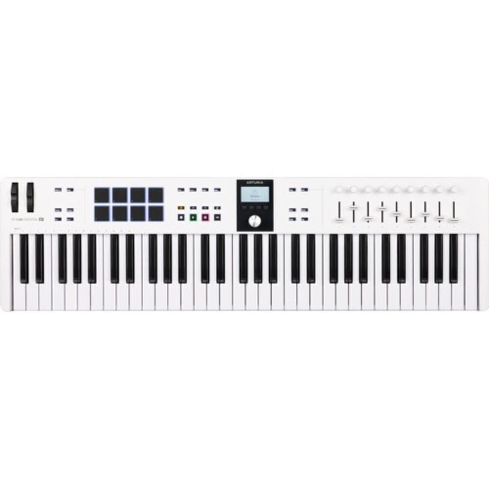 Arturia KeyLab Essential mk3 — 61 Key USB MIDI Keyboard Controller with Analo...