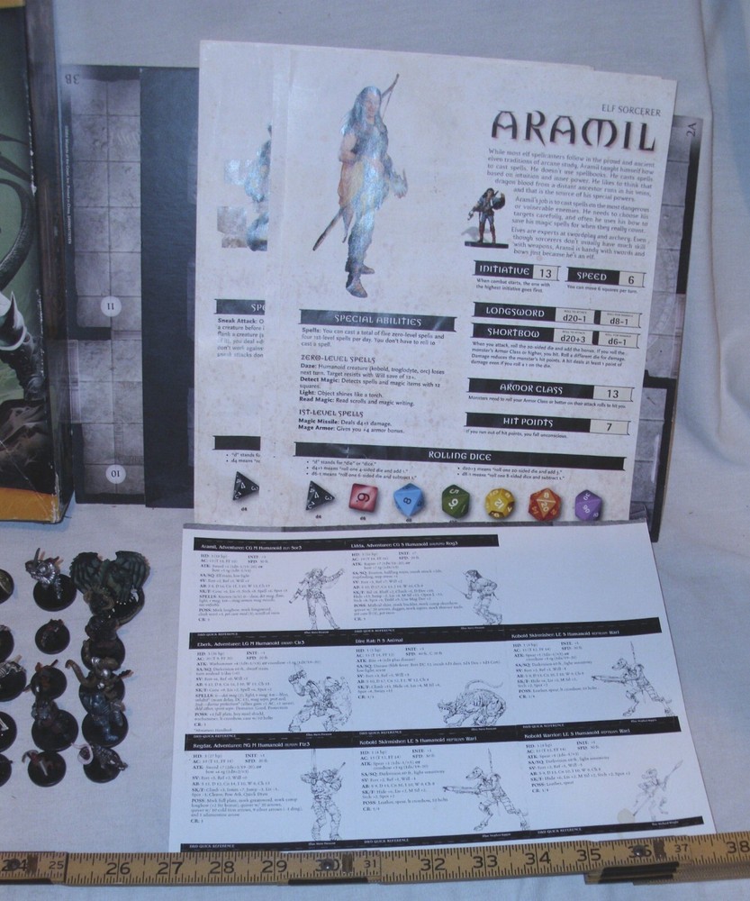 WOTC DUNGEONS & DRAGONS ROLE PLAYING BASIC GAME BOXED 2004
