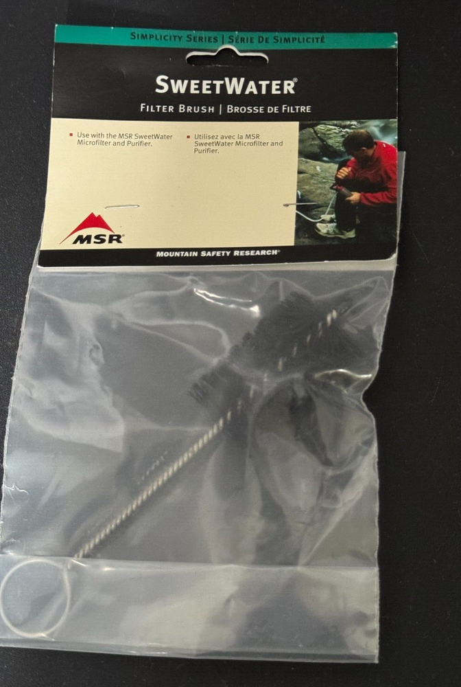MSR Sweet Water Filter Brush Hiking Camping
