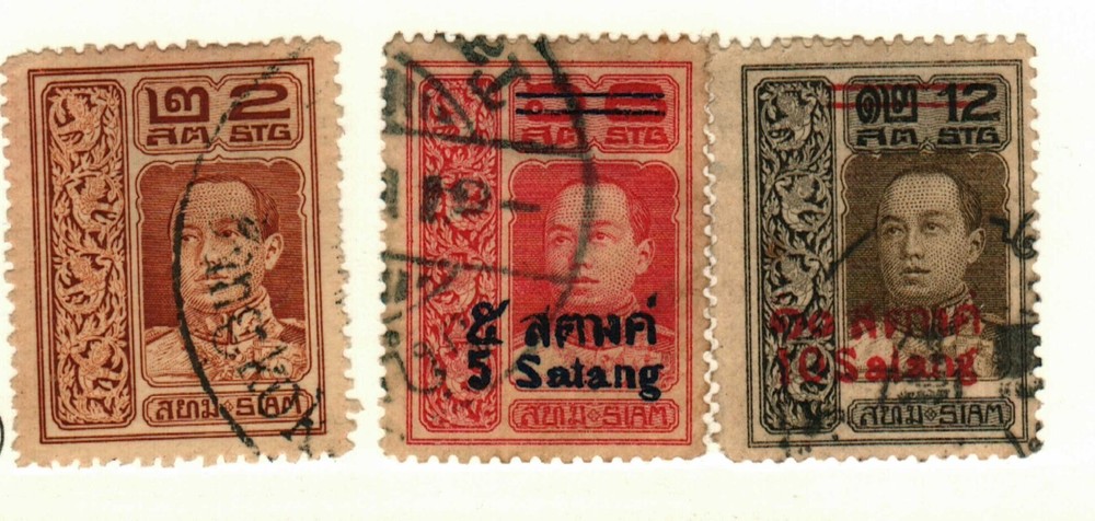 Thailand #145, 158-9 used