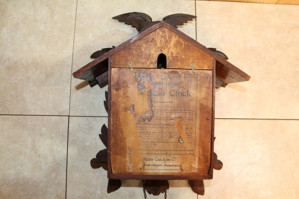 Antique American Cuckoo Clock Co. Cuckoo Clock