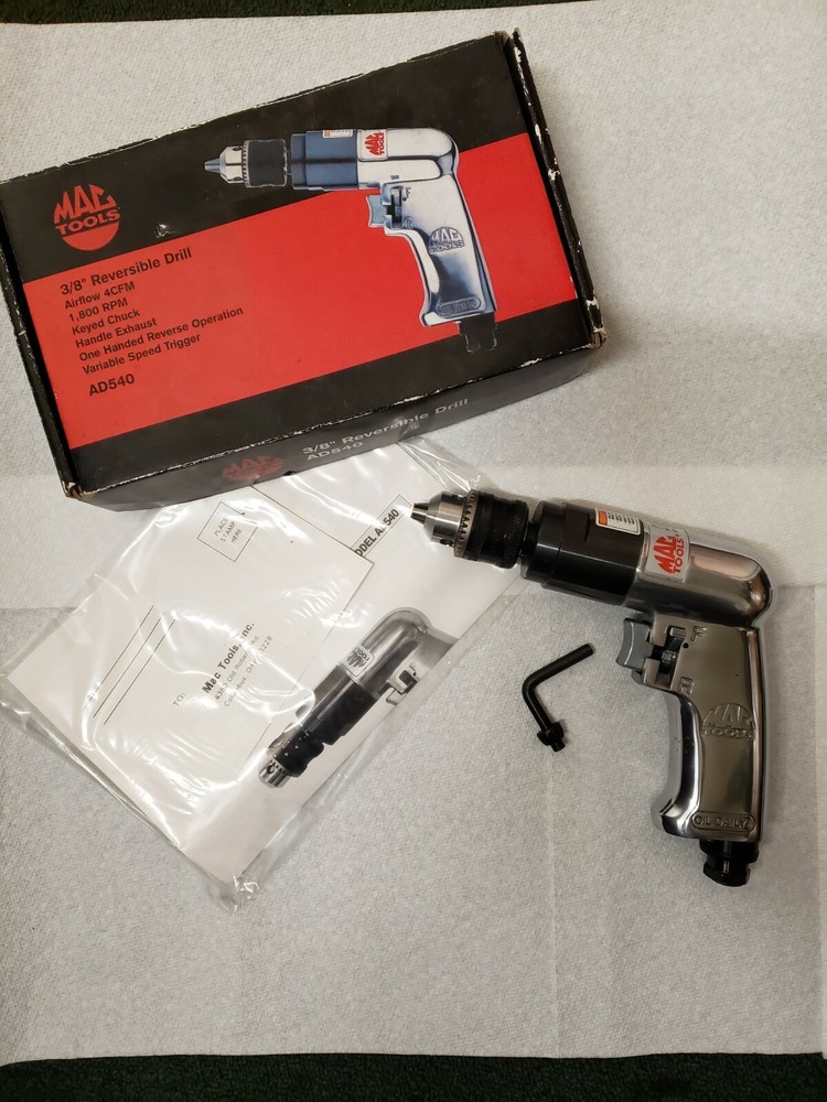 Mac Tools 3/8" Reversible Drill AD540