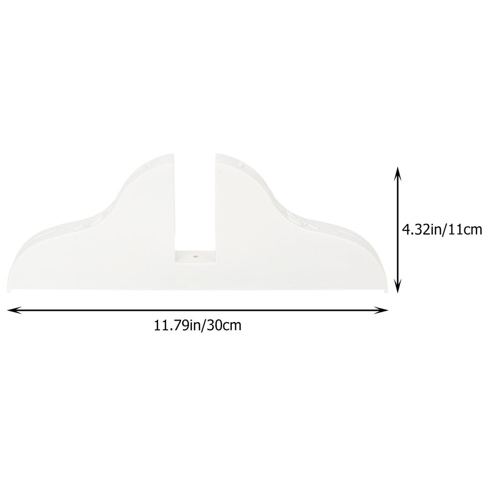 Room Divider Stand Base White PVC Screen Partition Support Feet Bracket