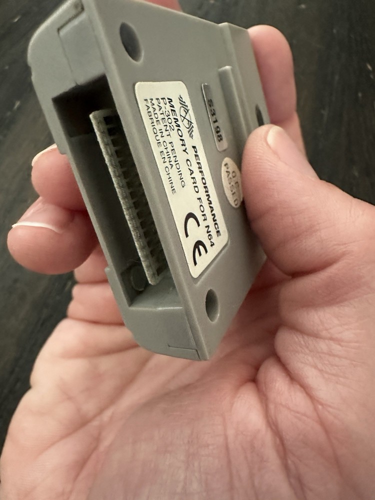 Performance Memory Card For Nintendo 64