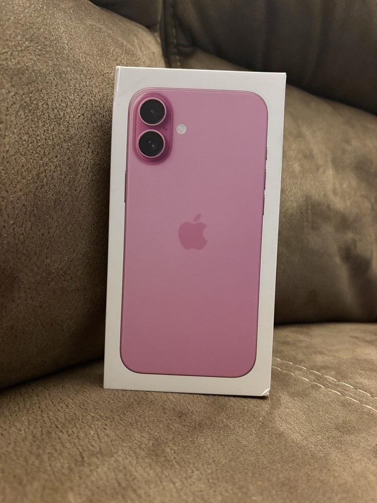 Apple iPhone 16 Plus Pink AND IPhone 16 Blue