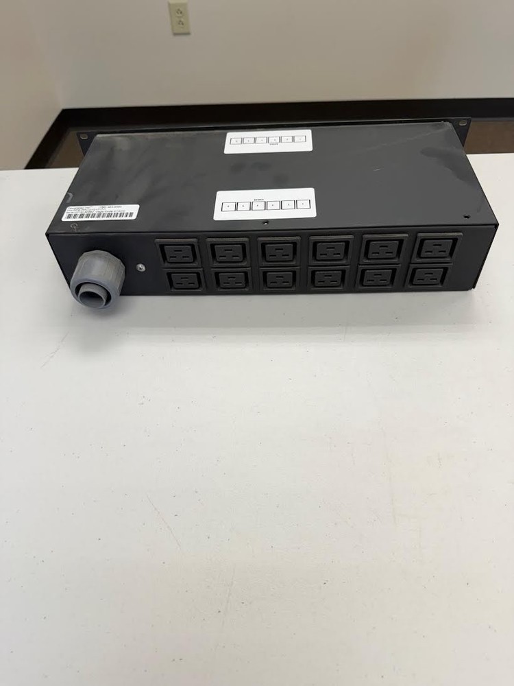 Powerspec RPS PDU C121117 1 12 Outlet Rack Mount Power Distribution Unit