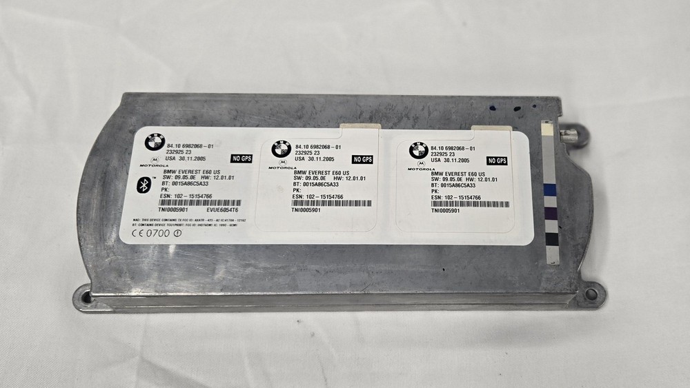 2006 BMW 530xi Bluetooth Telematics Control Module 84106982068