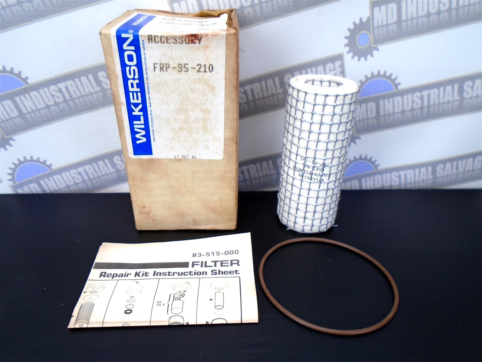 WILKERSON - FILTER ELEMENT - FRP-95-210 - FILTER, O-RING & INSTRUCT (NEW in BOX)
