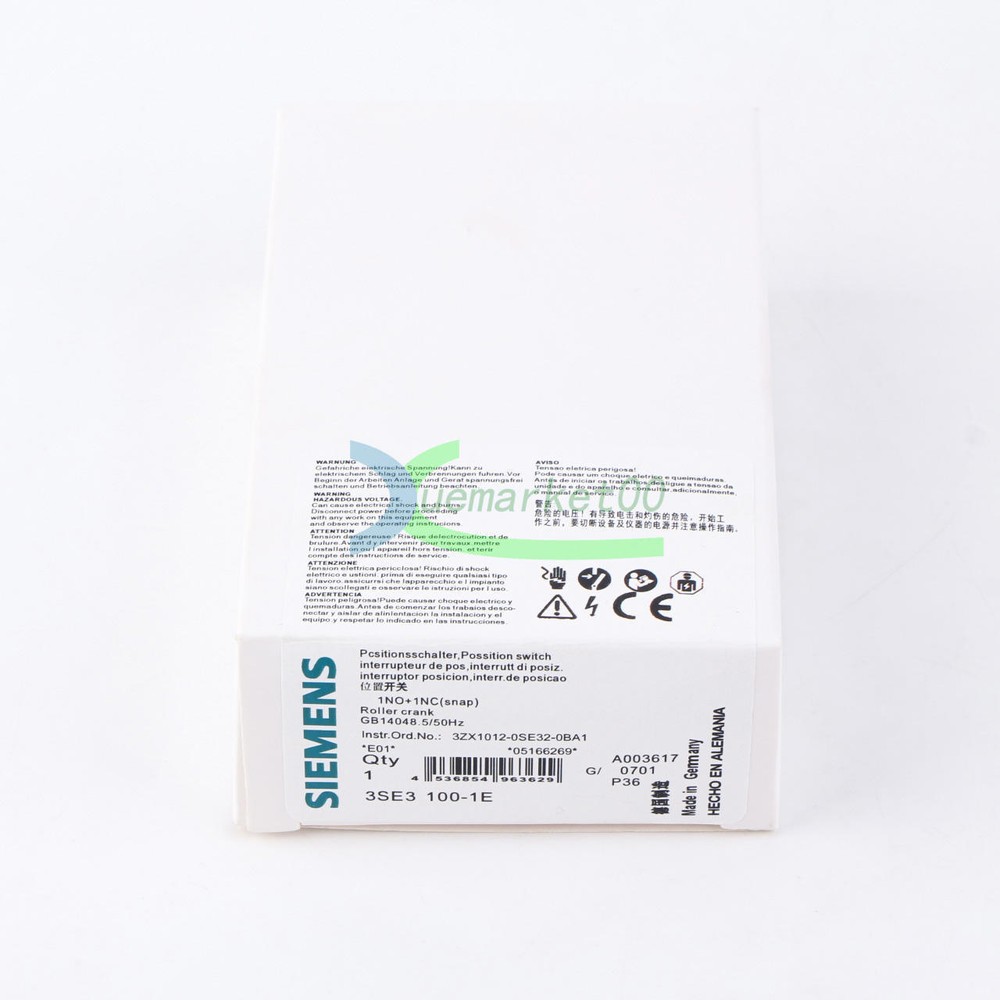ONE New SIEMENS 3SE3100-1E Limit Switch