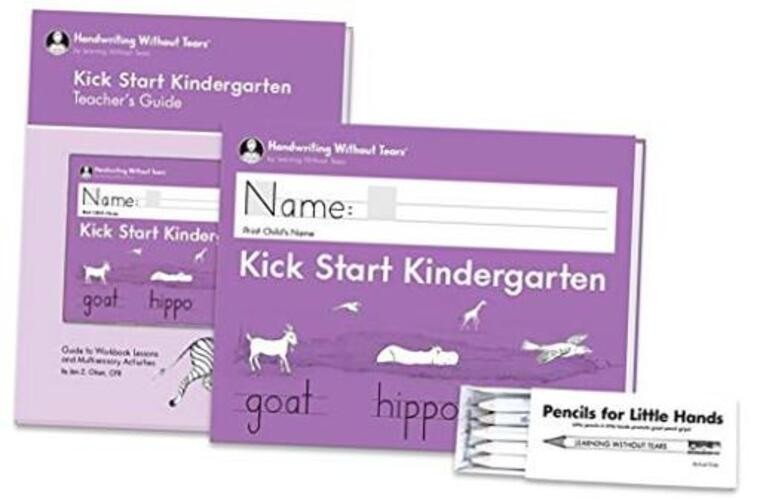 Handwriting Without Tears, Kick Start Kindergarten Printing Bundle, Age 5+,