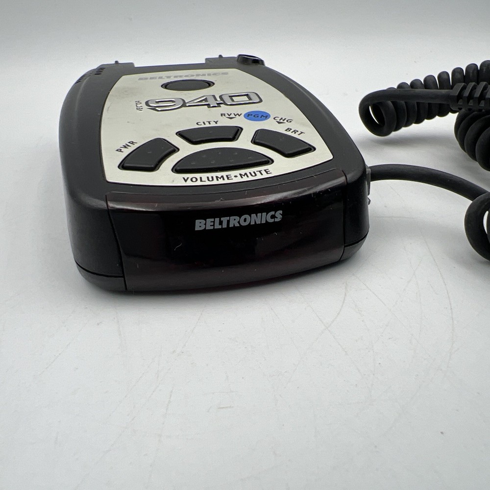 Beltronics Vector 940 Radar Detector with Power Cord