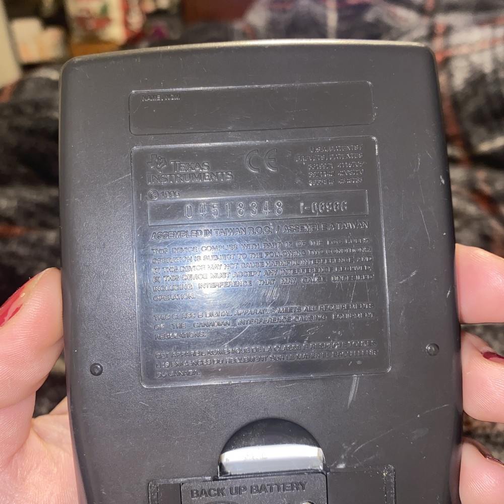 texas instruments ti-83 calculator