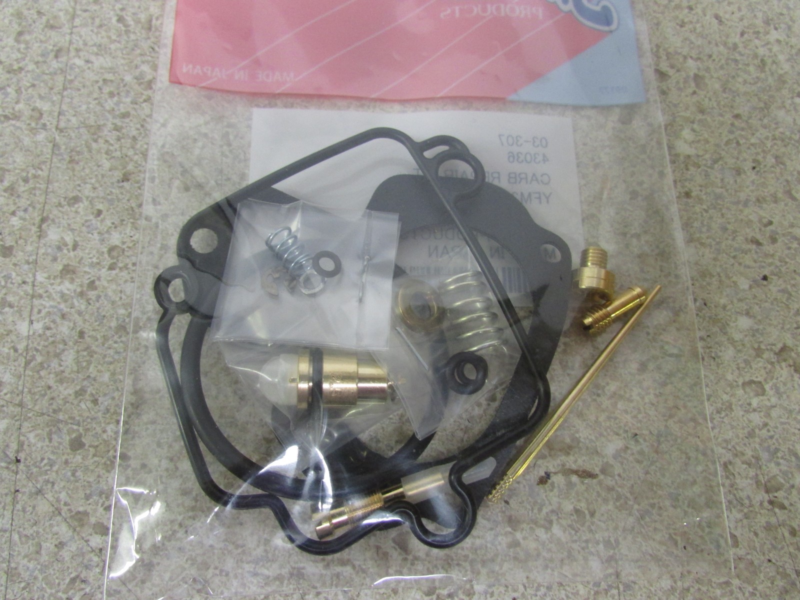 88-04 YAMAHA YFM350X WARRIOR 350 CARBURETOR CARB REBUILD REPAIR KIT 03-307