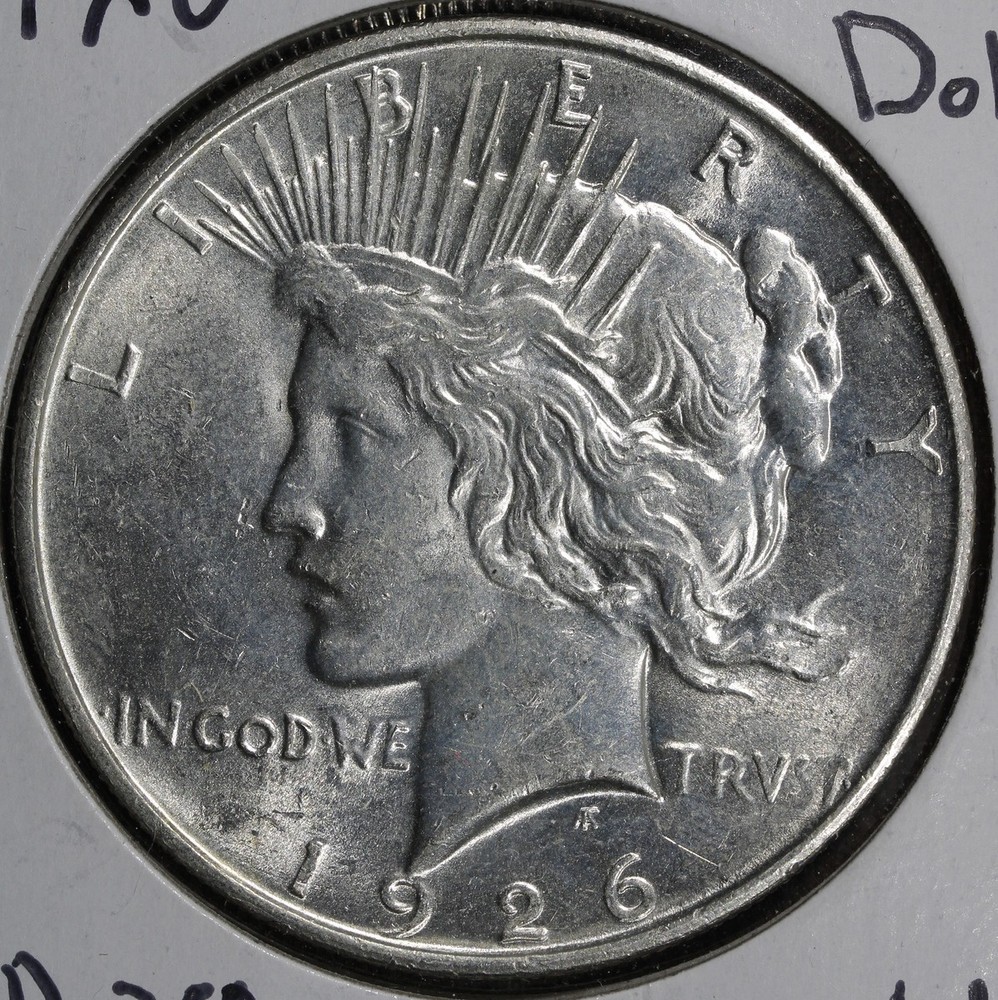 1926-D Peace Silver Dollar $1 - BU