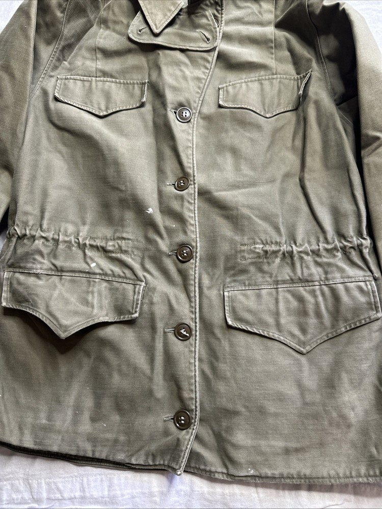 ORIGINAL WWII US ARMY WOMEN'S M1943 M43 FIELD JACKET