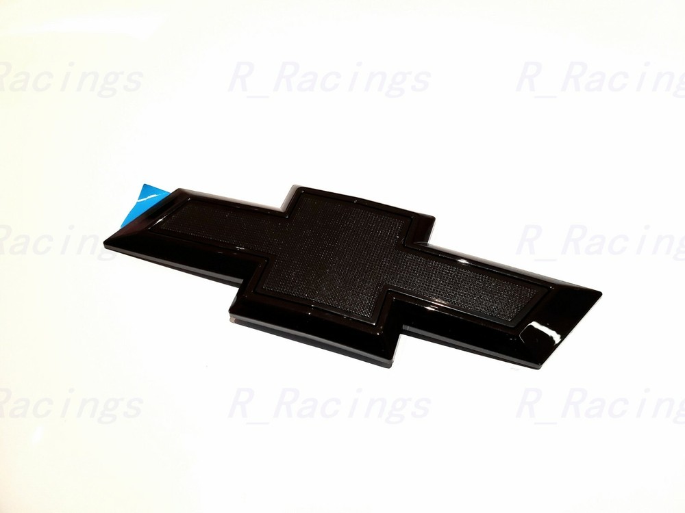 Rear Tailgate Gloss Black Bowtie Emblems Fit 2016-2024 Chevrolet Camaro Custom