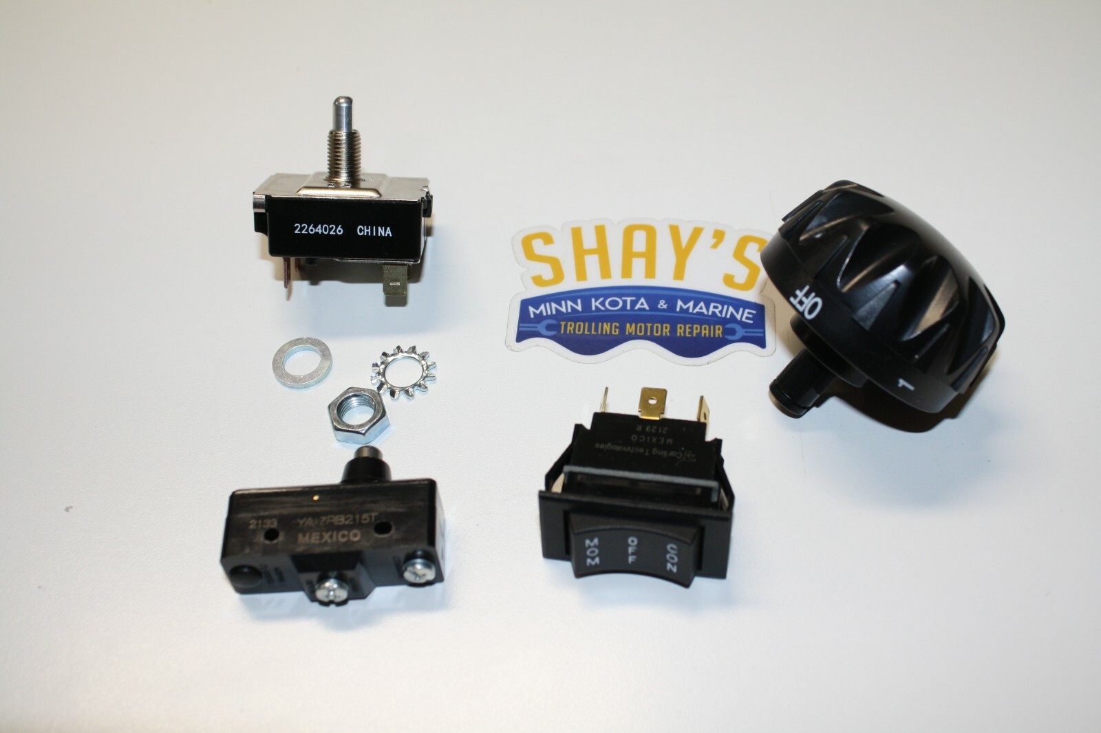 Minn Kota Switch Replacement Kit - 5-Speed Foot-Op - 2264040, 2254031, 2884026