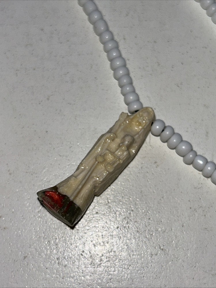 Santa Muerte Neckless White Eleke