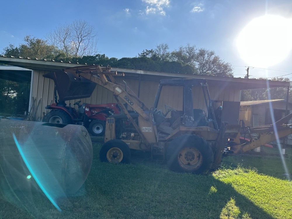 Case 580D Backhoe Loader Heavy Equipment Construction Machinery Loader Tractor