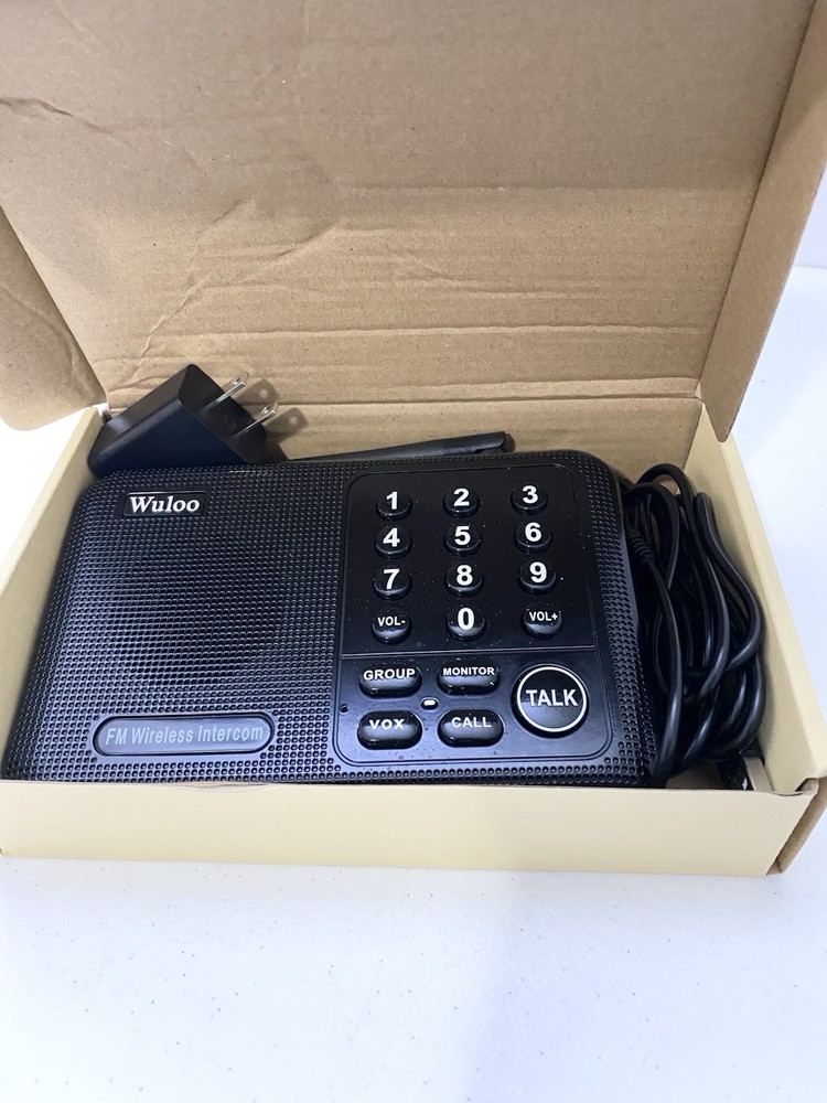Wuloo Wireless Intercom System, 5280ft Range, 10-Channel Home Office 1 PC