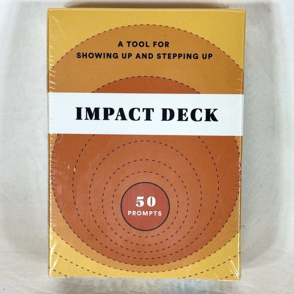 Best Self Impact Deck 50 Prompts Self-Help Daily Affirmation Reflection Mindful