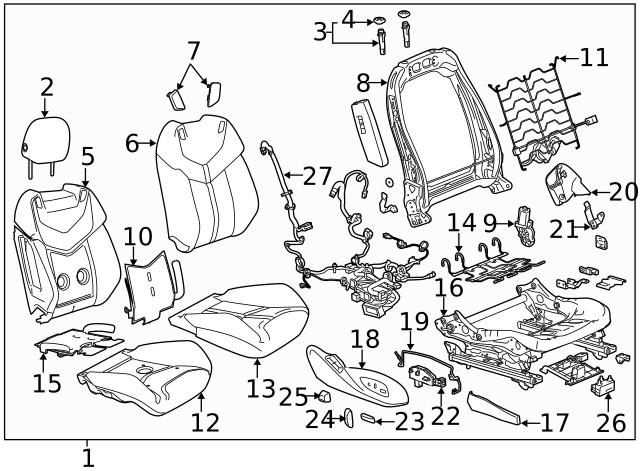 Genuine GM Harness 92289809