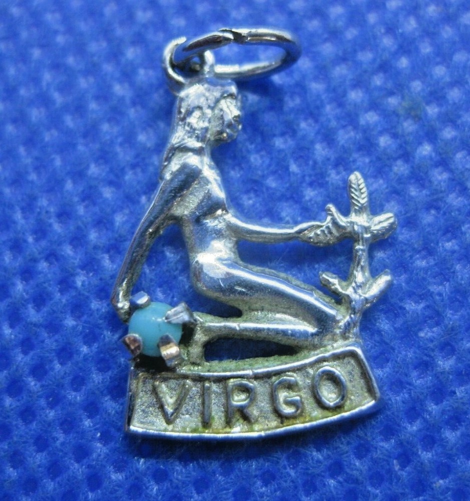 Sterling Silver Virgo Charm