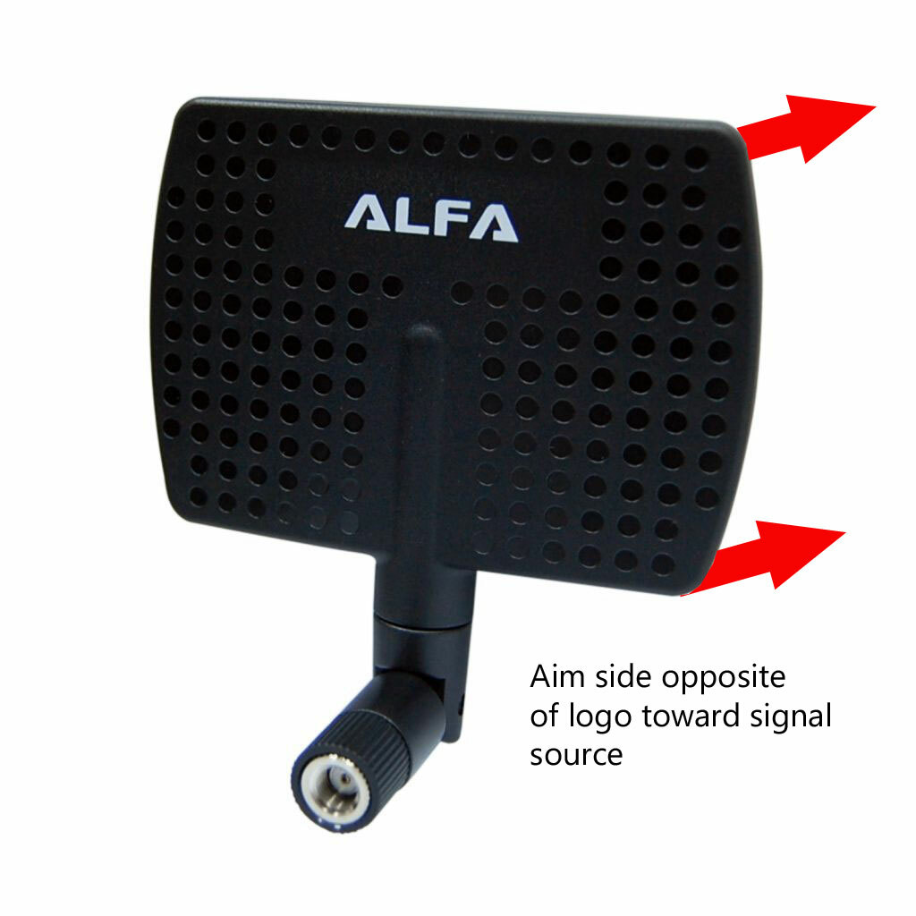 Alfa Antenna 7dBi RP-SMA 2-pk 3DR Solo Drone DJI Phantom 3 Yuneec Typhoon H ST16